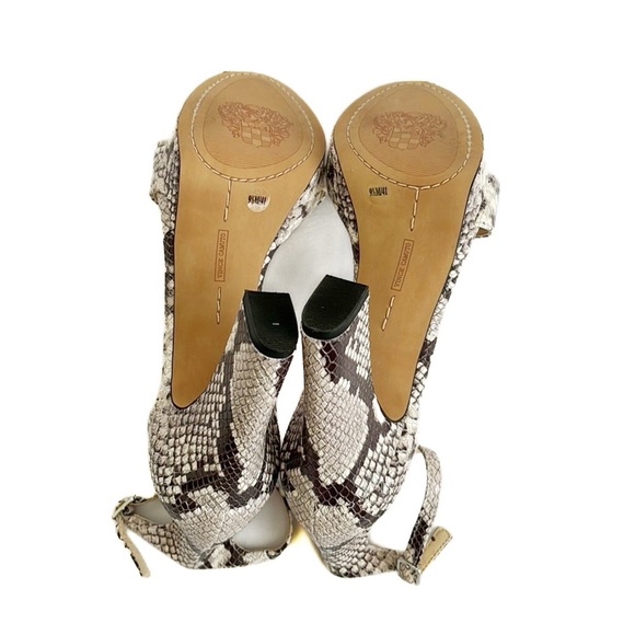 Vince Camuto Snake Print Heels - Picture 10 of 10